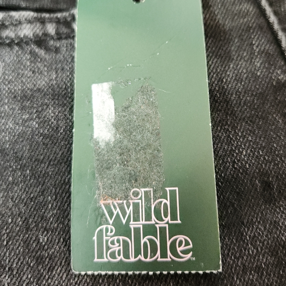 Women's Low-Rise Denim Midi Skirt - Wild Fable Black 0 - Picture 13 of 16